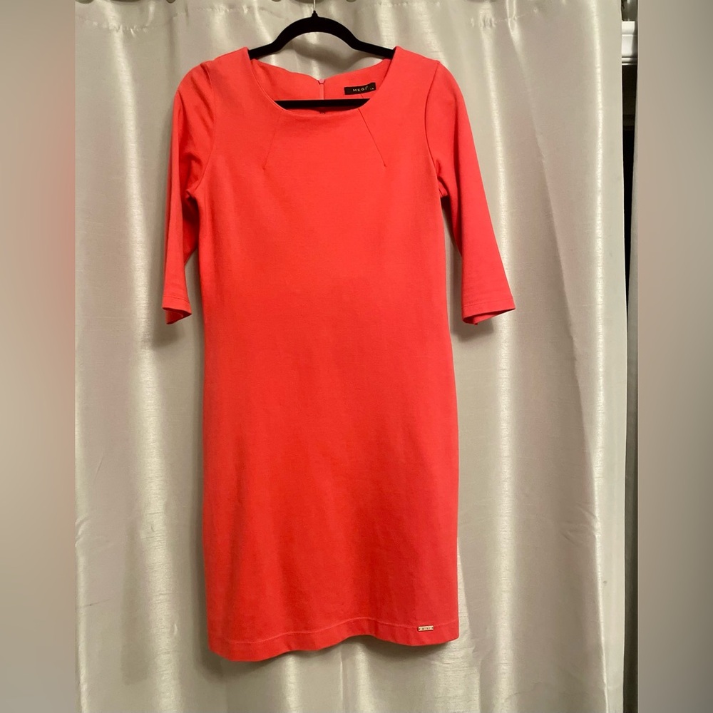 Elegant Coral Dress